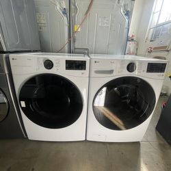LG Washer And Dryer  Open Box
