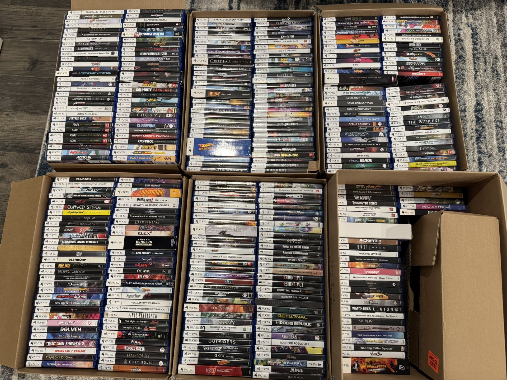 PS5 Game Lot 315 Games
