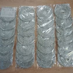 Lot of 28 Silver Chinese Paper Lanterns (New)