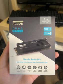 Klevv Crass gen 4 1tb high speed SSD