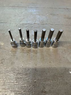 Mac Tools metric hex bit socket set