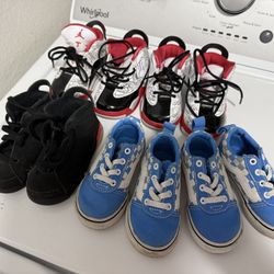 Toddler Shoes - Jordans and Vans