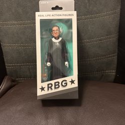 ULTRA RARE - FCTRY Ruth Bader Ginsberg action figure. NIB.