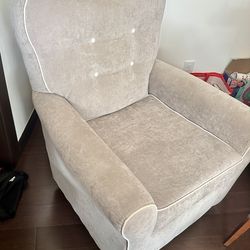 Grey Rocking Chair