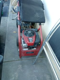 Craftsman power washer gas