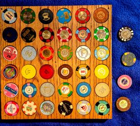 Vintage Casino Chip Collection