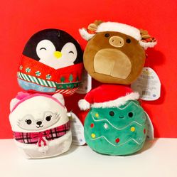 Squishmallows 4.5" Bundle set of 4