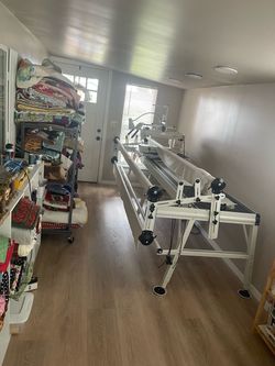 Long arm quilter