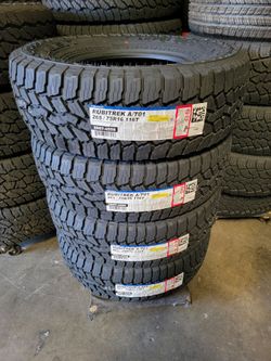 265 75 16 FALKEN ALL TERRAIN TIRES FRONTIER PATHFINDER XTERRA COLORADO CAYON RANGER TACOMA 4RUNNER TUNDRA SEQUOIA