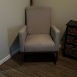 Gray Rocking/ Regular Chair 