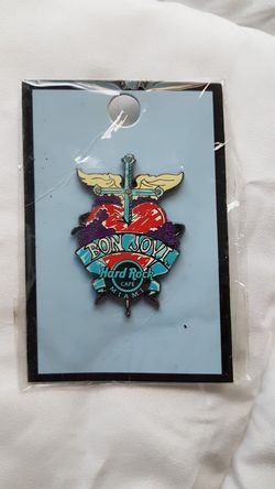 Bob jovi PIN rare hard rock