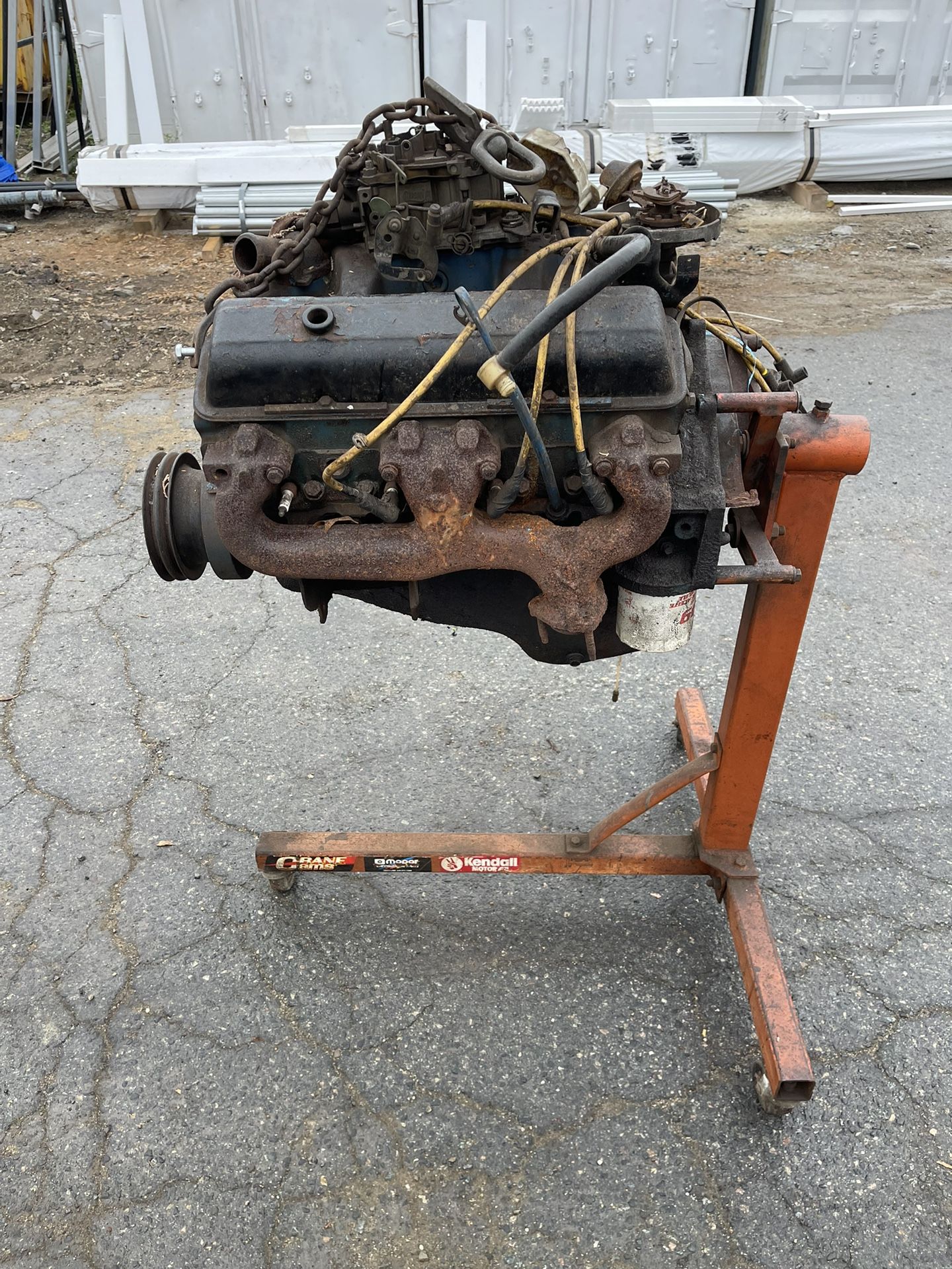 350 Engine On Stand