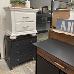 Gray Side Tables  Per Each 