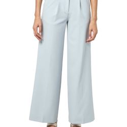 New Boss Wide-leg trousers in stretch fabric