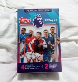 2026-2027 Topps Flagship Premier Soccer Blaster Box $25