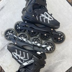 Mammy Gol Adult Infinite Passion Adjustable Black Inline Skates Unisex 42-45