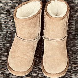 Girls Brown Liam Boots Size 1Y