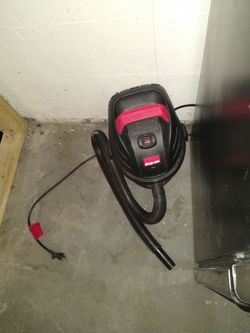 Small shop vac