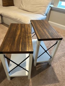Rustic Farmhouse side tables