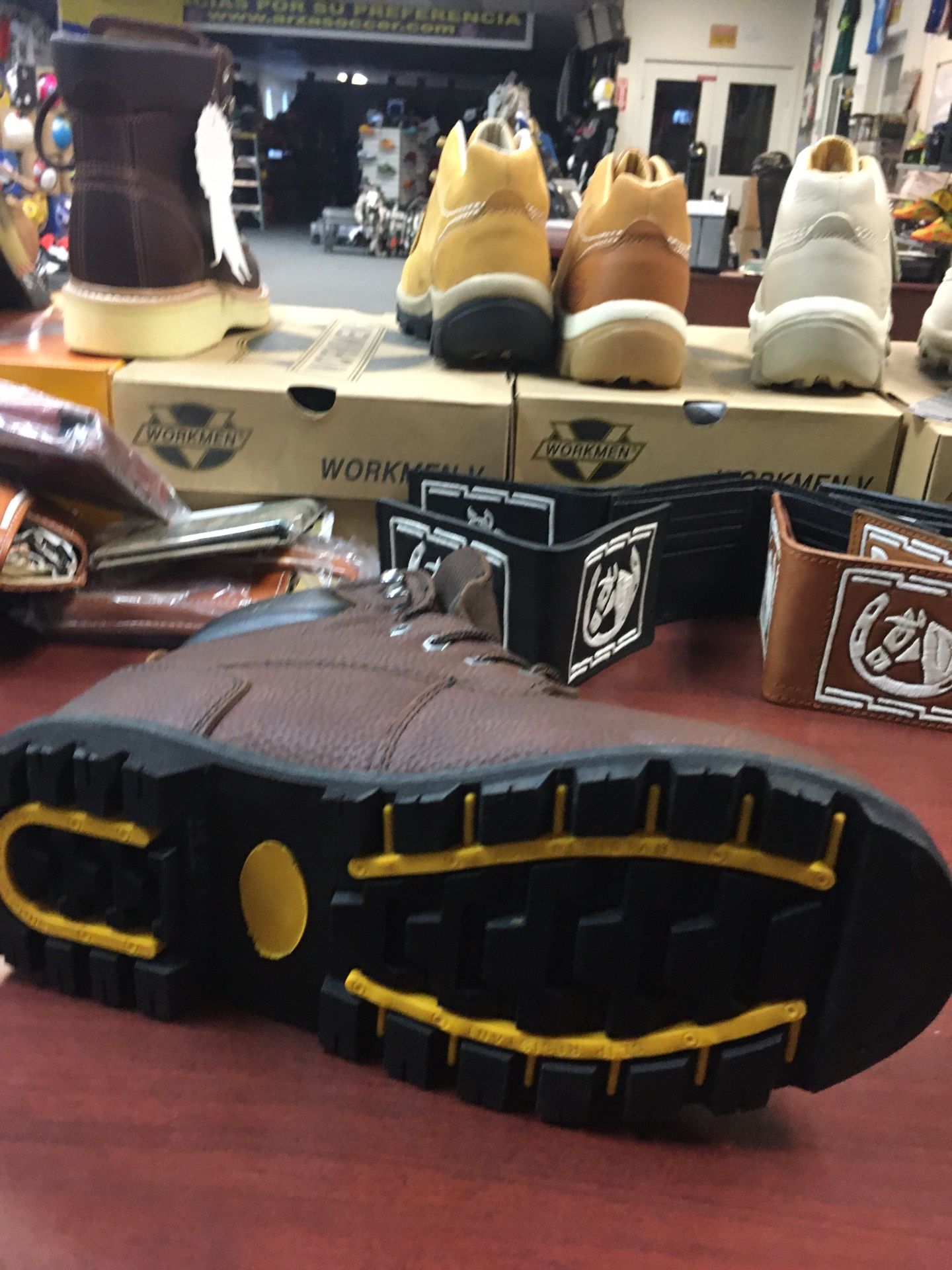 Zapato de piel para el trabajo color café