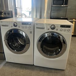 🔥 LG Electric Washer & Dryer Set 🔥