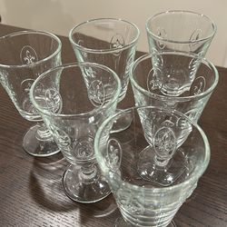 La Rochere Fleur de lys glasses
