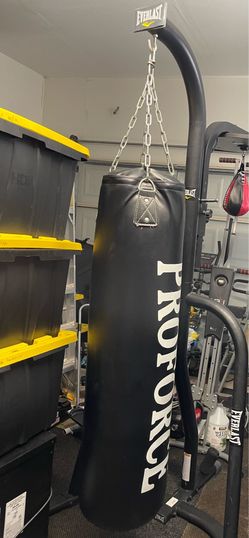 Black boxing bag
