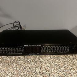 TEAC EQA-10 Vintage Graphic Equalizer