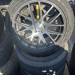 20” Verde Axis Wheels with Goodyear 235/50R20 Tires