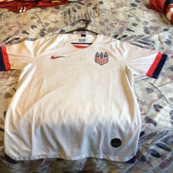 USA Soccer Jersey Size L