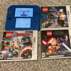 Nintendo 2DS With 5 Games