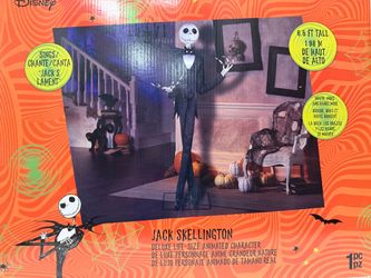 6.5ft Jack Skellington Animatronic