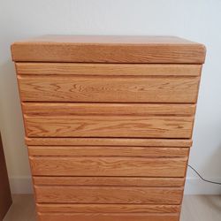 Wood MCM Dresser Set (OBO)