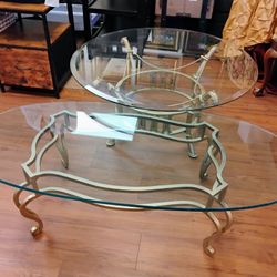 Glass Top Coffee Tables