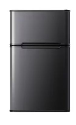 Compact Refrigerator - 3.2 Cu Ft Double Door - Mini Fridge - New