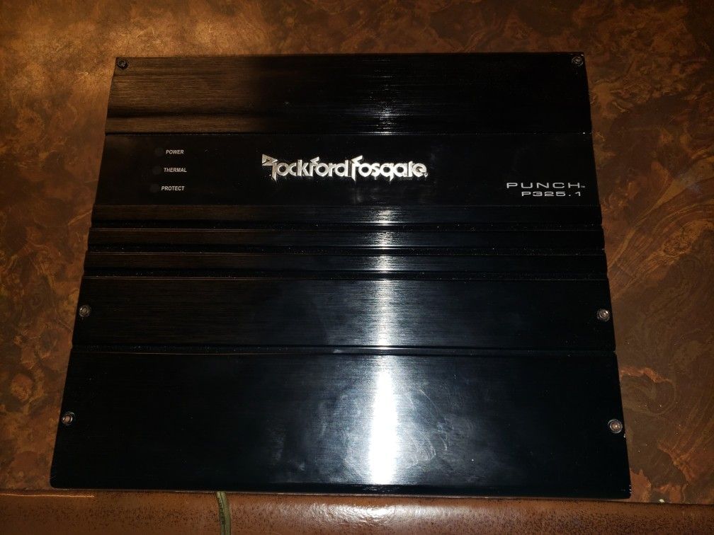 Rockford Fosgate Punch P325.1 Car Amp