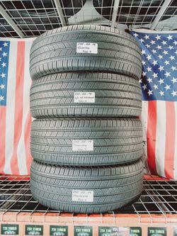 Set of 4 Used tires P235/55R19 MICHELIN PRIMACY A/S TOUR ALL SEASON 235 55 19