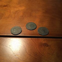 LARGE CENTS, 1826, 1847, AND 1848.