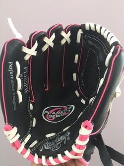 Lefty Softball Glove tee ball