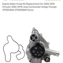 New Engine, Water Pump Kit Replacement