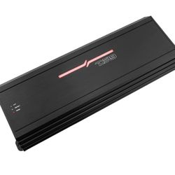 DS18 ZR2000.1D Car Amplifier 1-Channel Digital Class D Subwoofer Monoblock Amp 6000 Watts Max Wattage at 1-Ohm - Adjustable Low Pass & Subsonic Filter