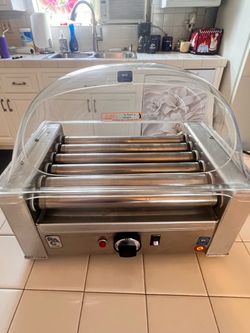 commercial hotdog roller