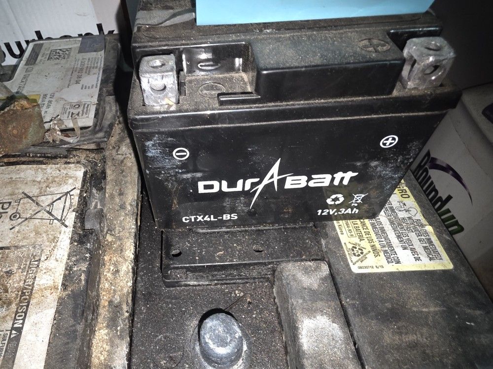 1  -8 D AGM Battery, 2 Car Batteries  1 A T V Or Tractor Battery  1 Motorcycle  Battery. 