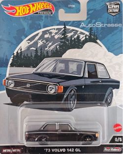 Hot Wheels Auto Strasse '73 Volvo 142 GL Black Chase 0/5