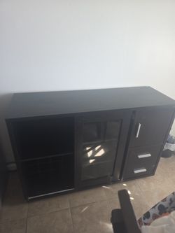 Buffet table