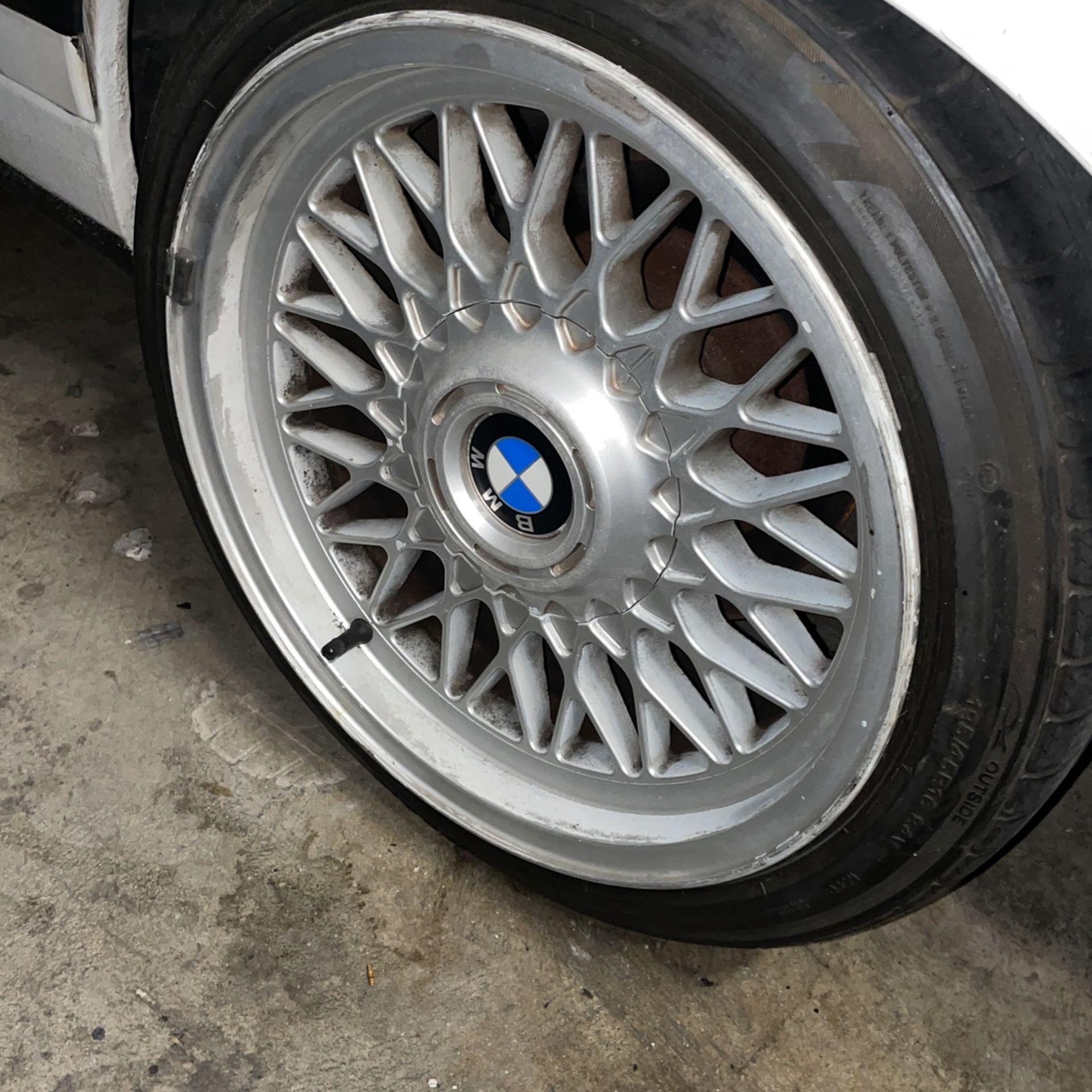 BMW E30 E34 Style 5 BBS OEM Wheels 16x8