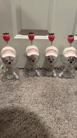 Strawberry Starbucks Barista Cup