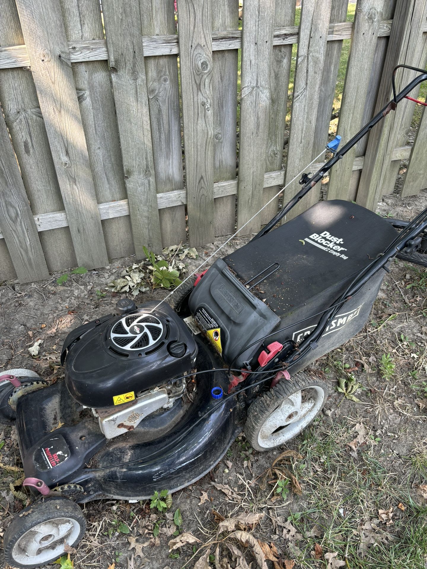 Craftsman Self Propelled Gas Lawn Mower