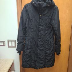 Calvin KLEIN SIZE S WINTER JACKET COAT BLACK FREE
