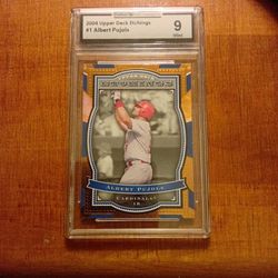 2004 Upper Deck Etchings #1 Albert Pujols Mint9